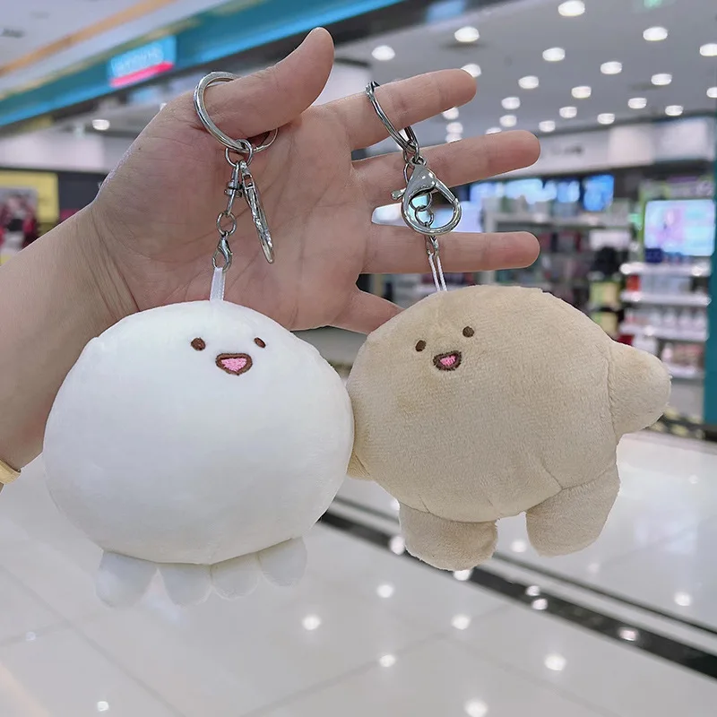 40pcs/lot Wholesale Plush Toy Doll Octopus Ball Pendant Girl Heart Bag Hairy Keychain Gift,Deposit First to Get Discount much