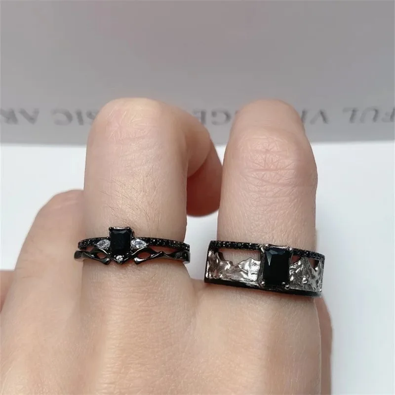 Game Love and deepspace Sylus Cosplay Ring Opening Adjustable Level 100 Couple Rings Jewelry Accessories Prop