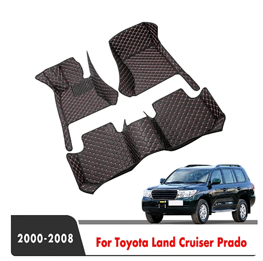 

Для Toyota Land Cruiser Prado 2008 2007 2006 2005 2004 2003 2002 2001 2000 автомобильные интерьерные ковры, коврики для стайлинга LHD Автомобильный напольный Ma