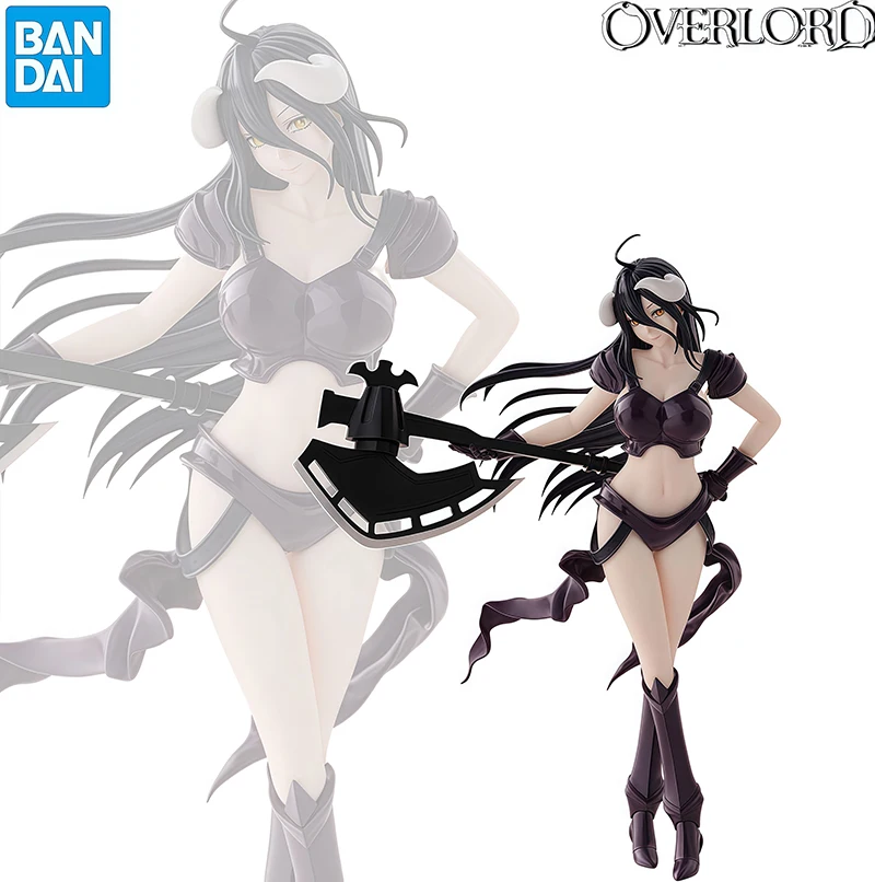 متوفر في المخزون إصدار BANDAI NAMCO BANPRESTO OVERLORD BIKINI ARMOR. ألعاب تمثال تجميع الشكل البلاستيكية الأصلية من Albedo جديدة وغير مفتوحة ﻿