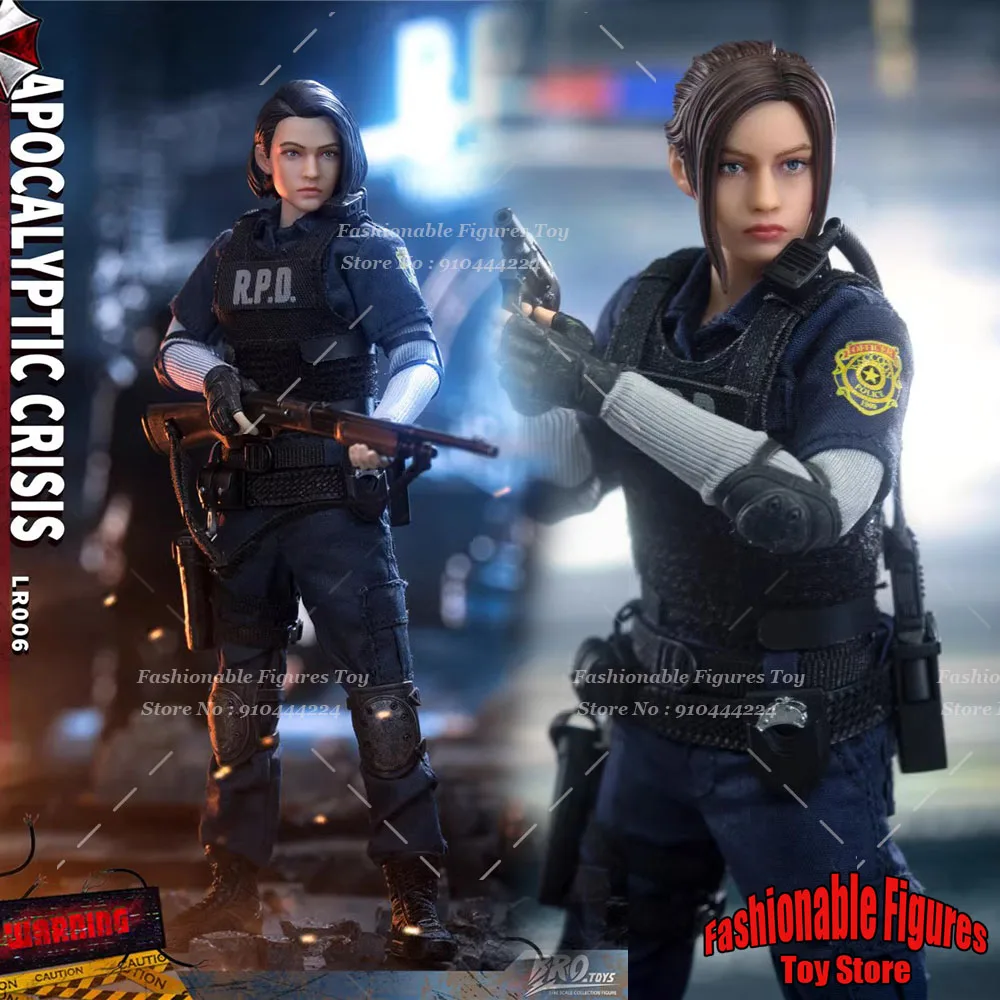 BROTOYS LR006 1/12 Women Soldier RPD Police Clay Neil Adventure Game Double Persion Version Full Set 6Inch Action Figure Model