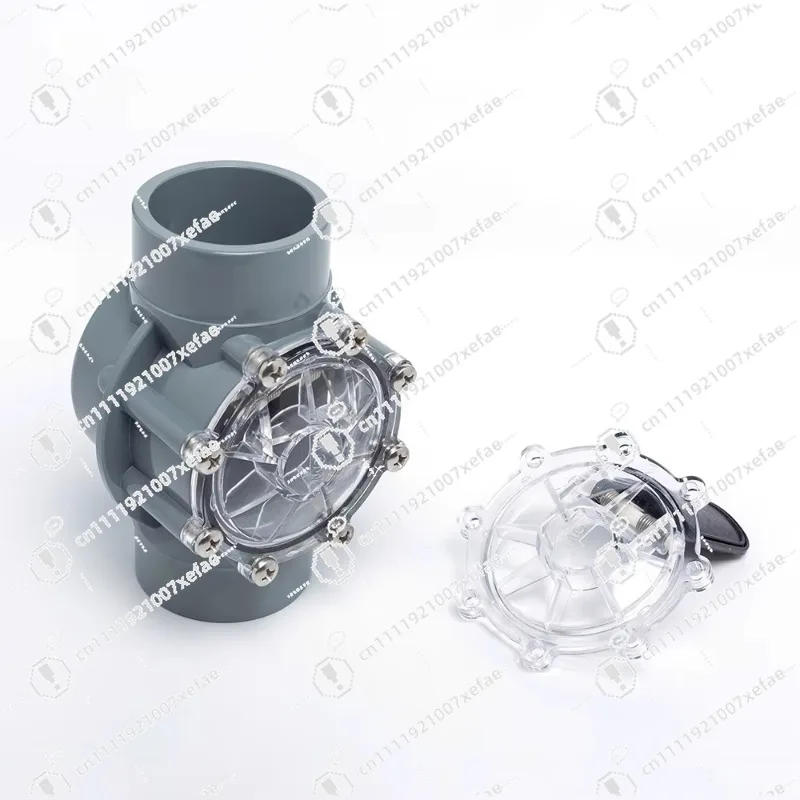 Spring check valve CPVC swimming pool valve