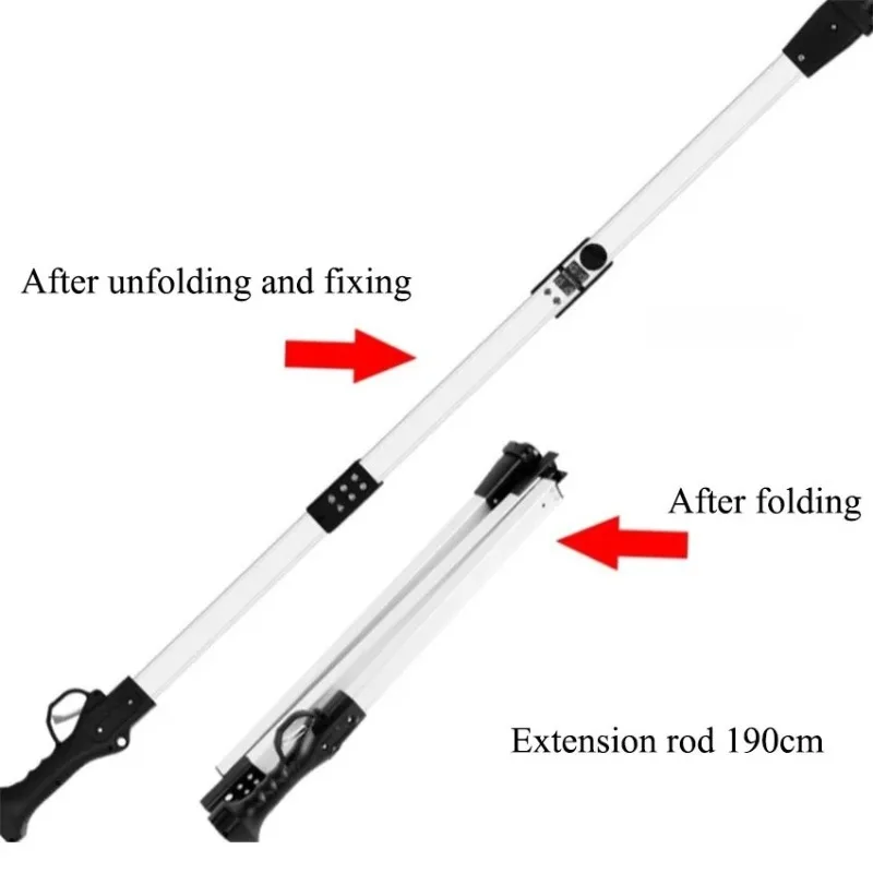 0.8M/1.3M/1.9M Telescopic Extension Pole, Fit Electric Pruner & Saw Garden Tools