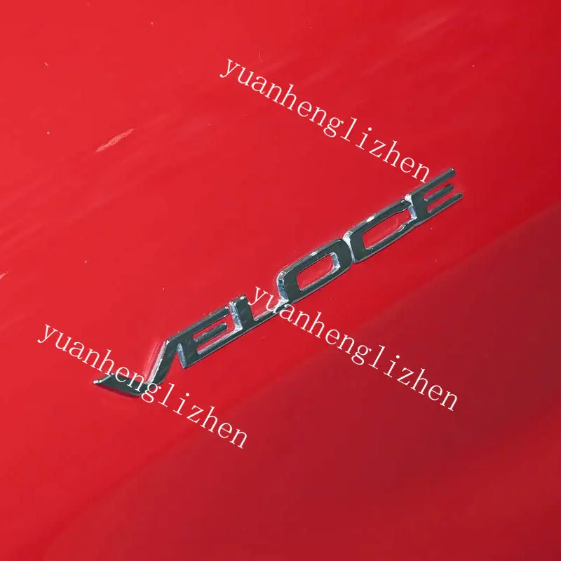 ABS Car Body Sticker Letters Badge Styling For Alfa Romeo VELOCE Q2 Q4 Ti GIULIETTA Logo Rear Trunk Auto Side Emblem Accessories
