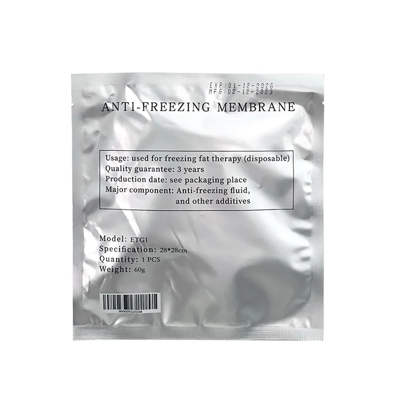 

10 шт. пленок-мембран для криолиполиза, гелевые пластыри-антифризы для похудения, мембраны для криотерапии, накладки для криомашин для снижения веса