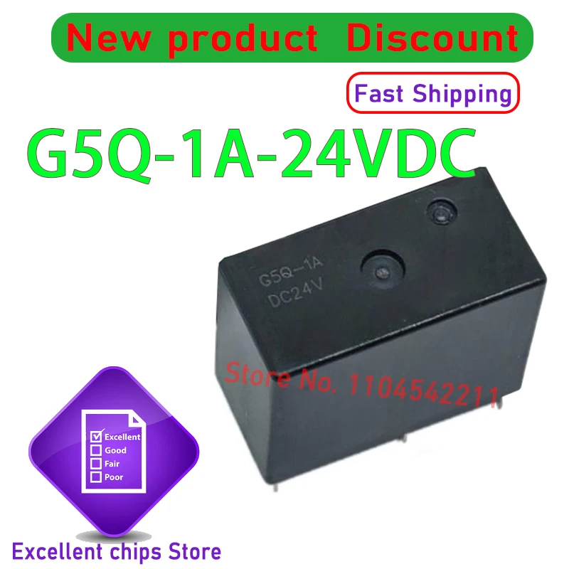 5-10Pcs/Lot G5Q-1A-…
