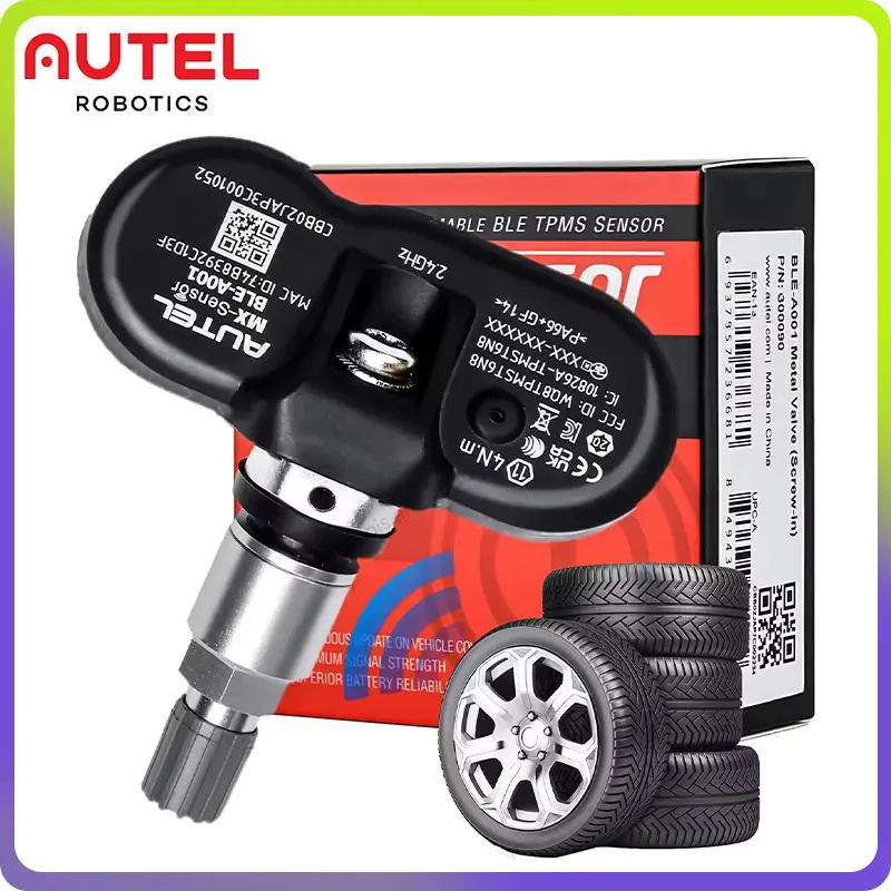 2024 New Autel MX Sensor BLE A001 Bluetooth 2.4G TPMS for Tesla 3 Y S and X Models MX-Sensor BLE-A001 Tire Pressure Sensor Tools