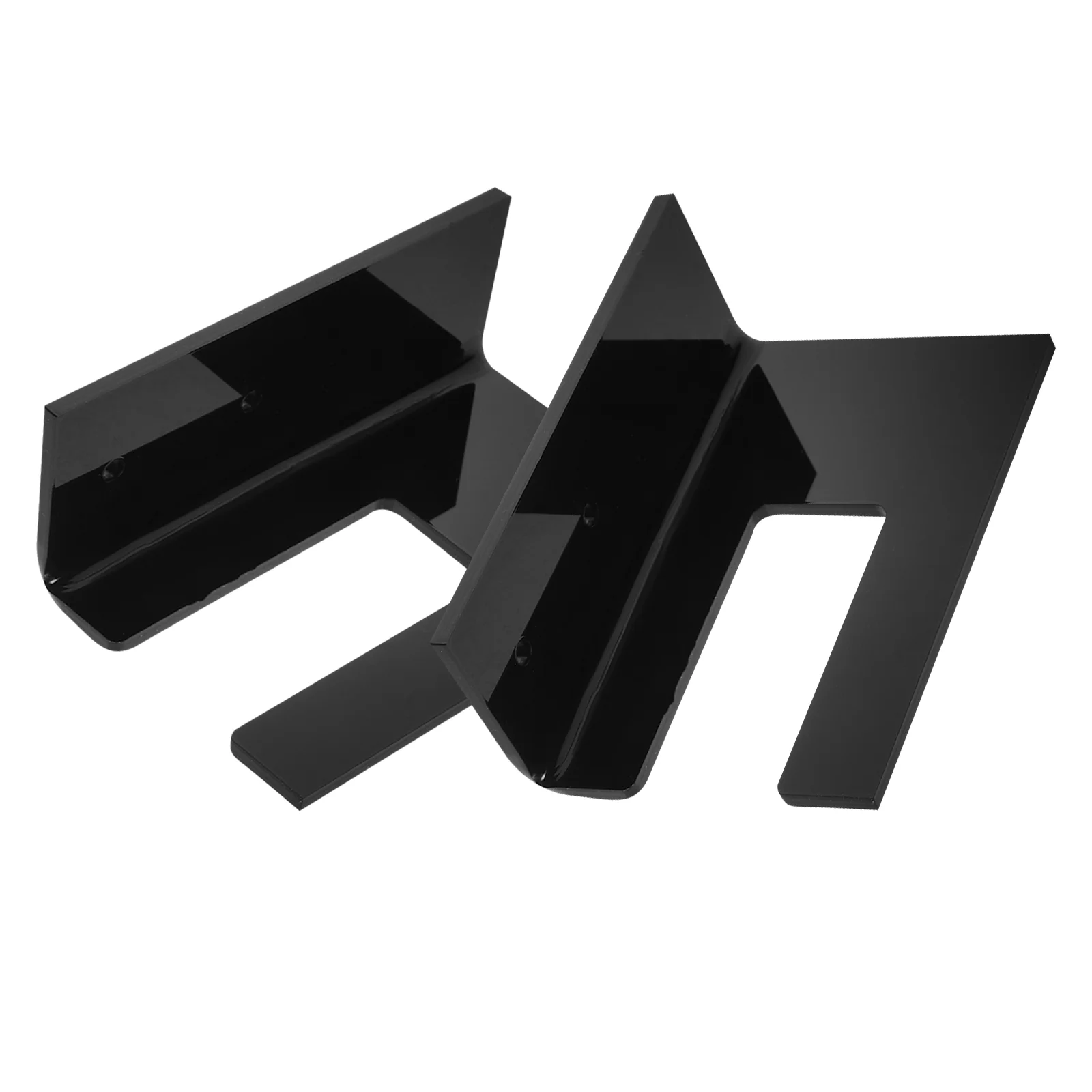 Wall Mounted Clothes Rack Skateboard Acrylic Stand Longboards Wall-mounted Holder Black Hanger