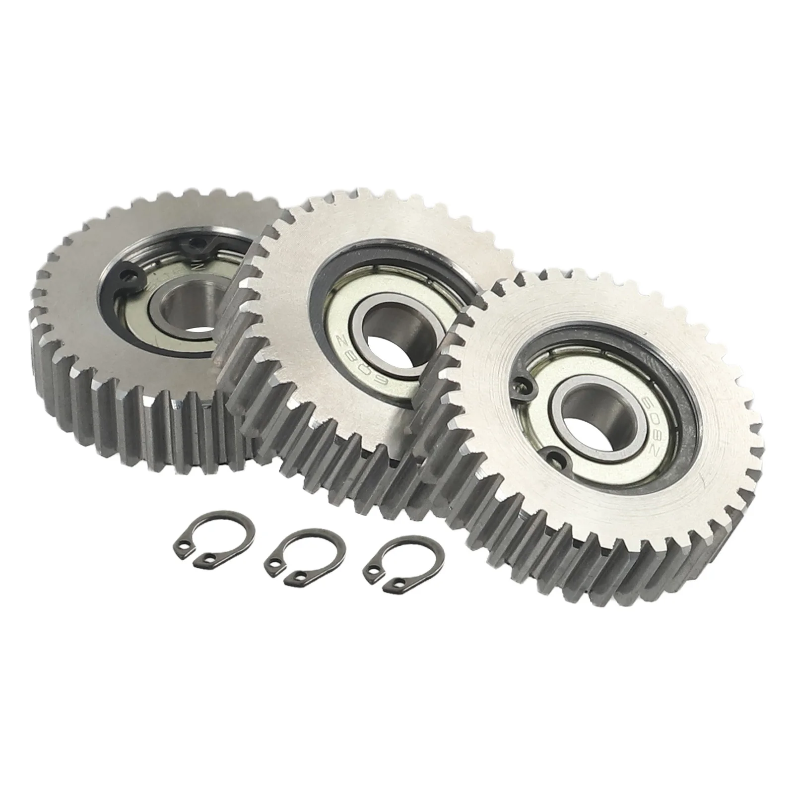 3Pcs Electric  Bike Bicycle 36T Steel Motor  Gear For Bafang Motors  38mm Steel 36 Teeth Electric  Scooter Metal Gears