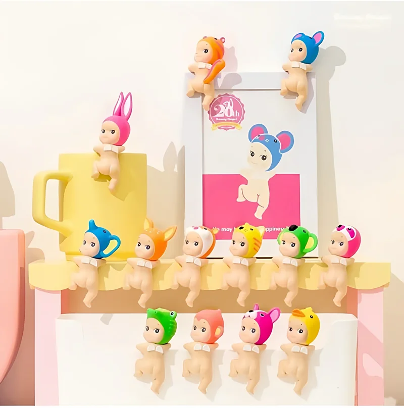 

Genuine Sonny Angel HIPPERS Looking Back Series Blind Box Crocodile Anime Figure Mouse Mystery Box Hamster Model Ornament Gift