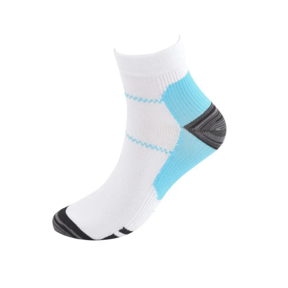 Comfortable Unisex Anti-fatigue Basketball Cycling Running Heel Spurs Socks Arch Pain Foot Compression Socks Venous Ankle Socks