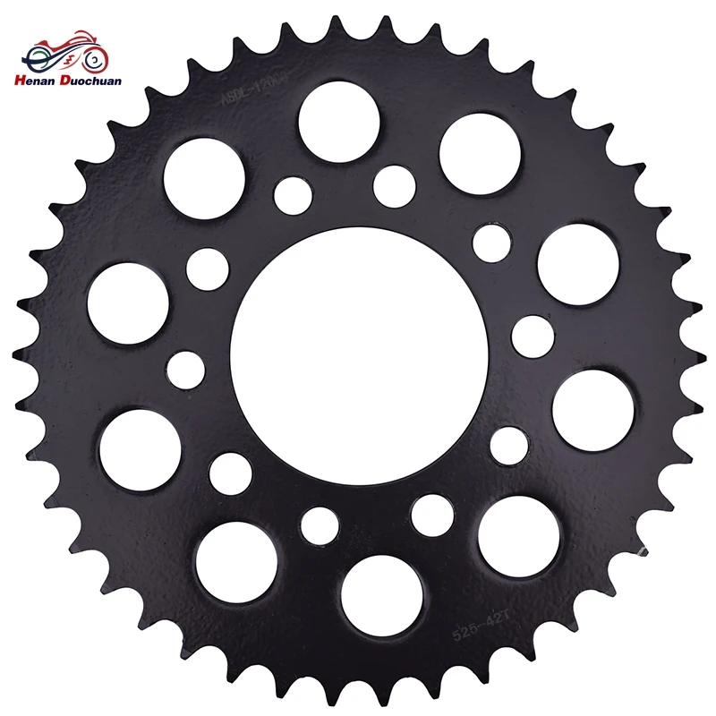 

525-42T Motorbike Rear Chain Sprocket For Honda CB400 CB400F Super Four NC31 CRF1100 L Africa Twin Adventure Sports ES DCT 20-21