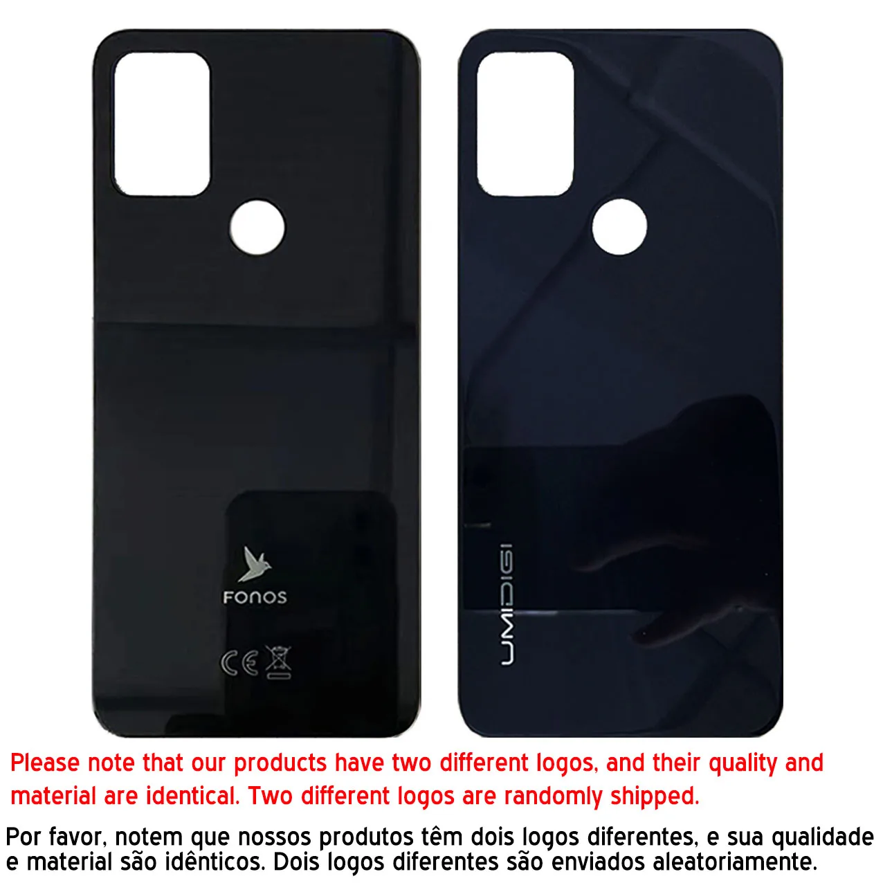 High Quality For UMIDIGI A7 Pro Back Glass Cover For UMIDIGI A9 Pro Back Glass Panel Rear Repair Parts