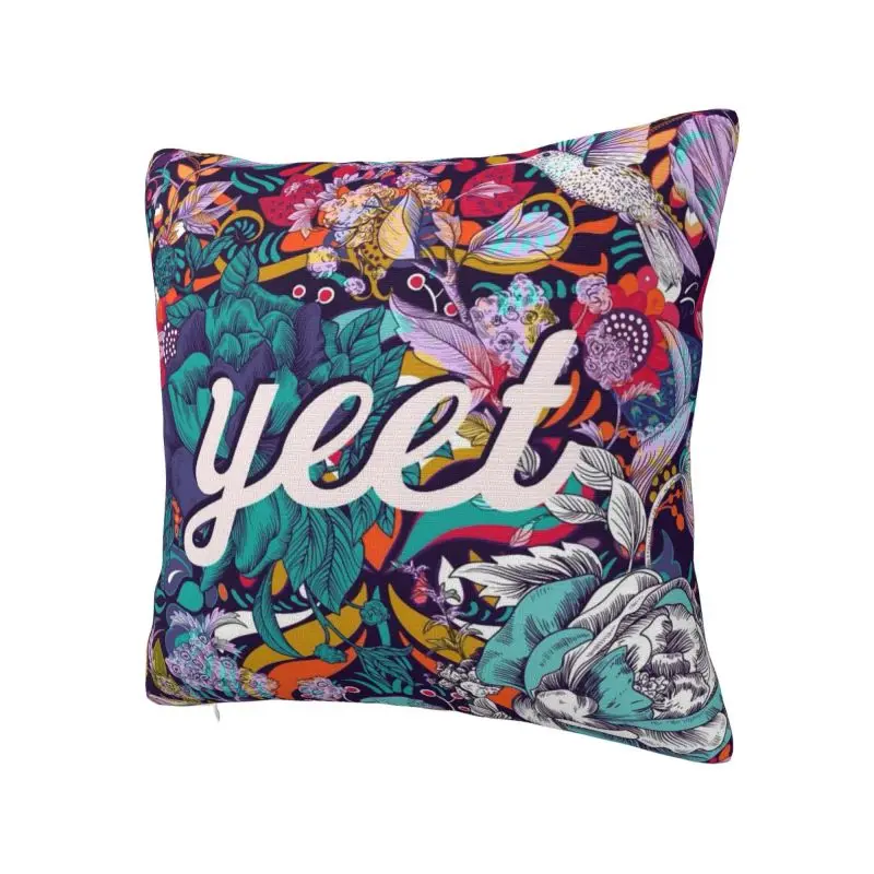 Custom Fashion Jey Uso Yeet Throw Pillow Case Decoration Square Flower Wallpaper Logo Cushion Cover Pillowcover for Sofa