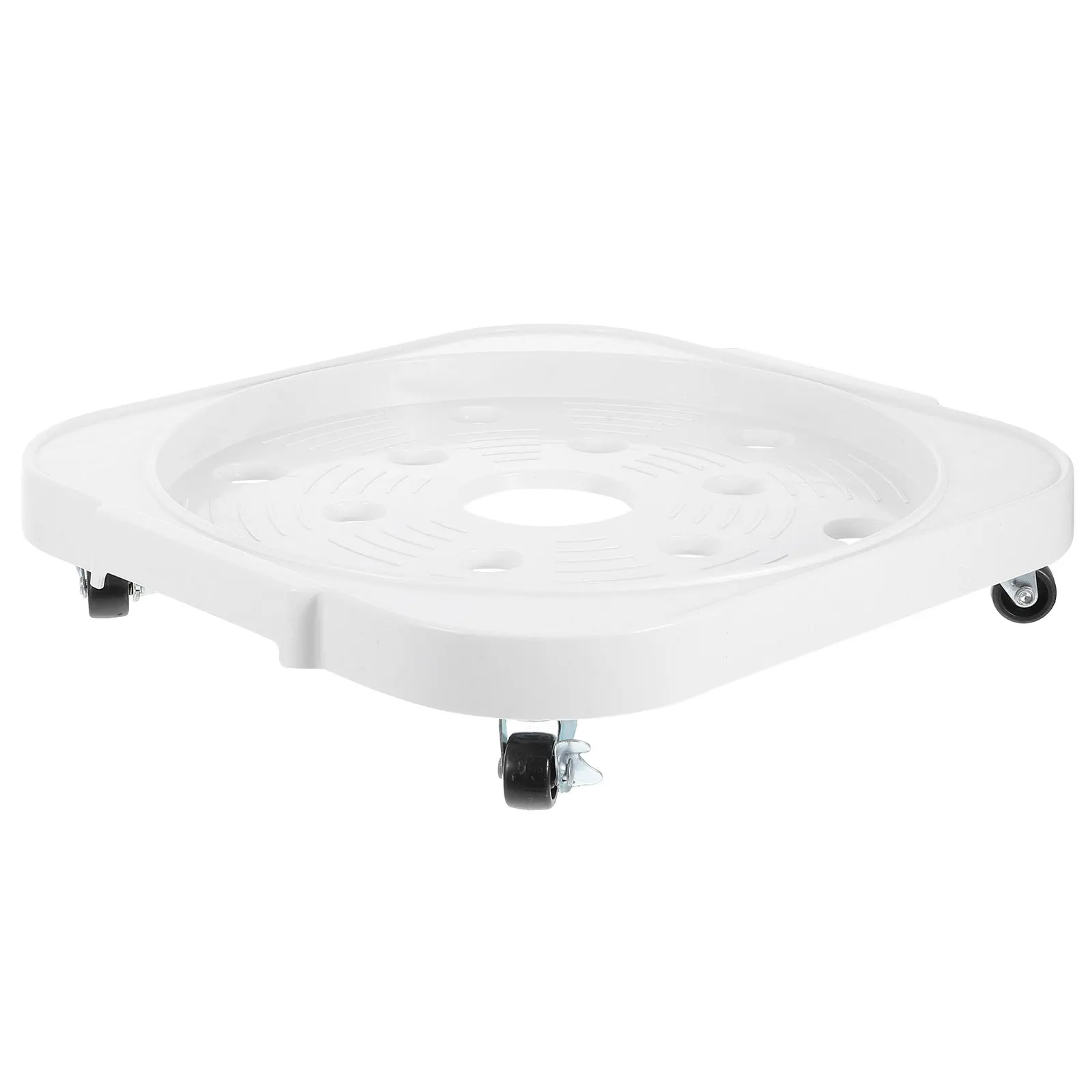 Movable Propane Tank Base Heavy Duty Gas Cylinder Holder Fixed Storage Tray Indoor Outdoor Plant Stand Roller Cylinder Stand