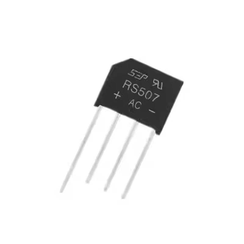 RS507 Flat Bridge 5A 700V Rectifier Bridge/Rectifier New Bridge Assembly RS507 can be directly purchased