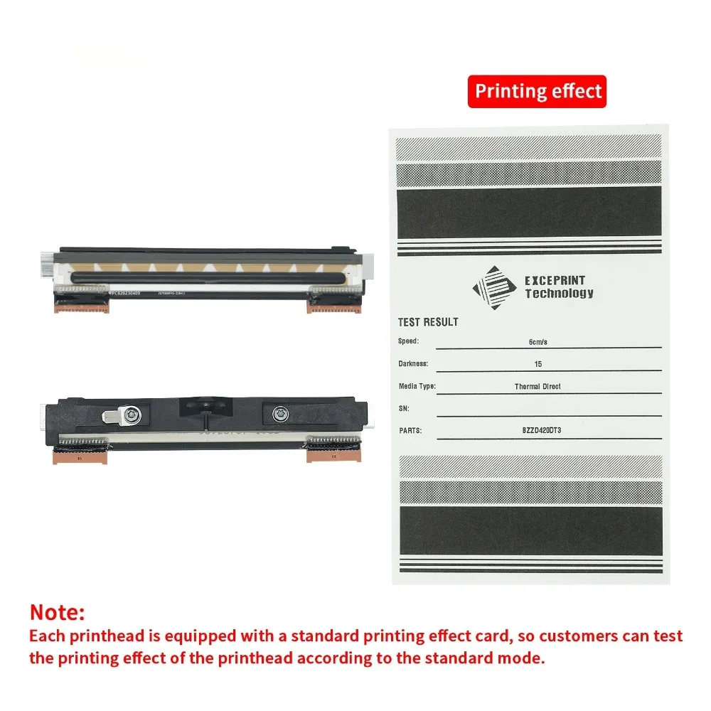 ✅Brand New 203dpi Print Head for Zebra ZD420D ZD620D Thermal Barcode Label Printer,P/N:P1080383-415✅