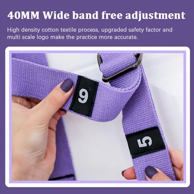 Aerial Yoga Rope Stretching Equipment With Door Anchor Flexibility Trainer Backbend Assist Strong Anti-Gravity Splits Training