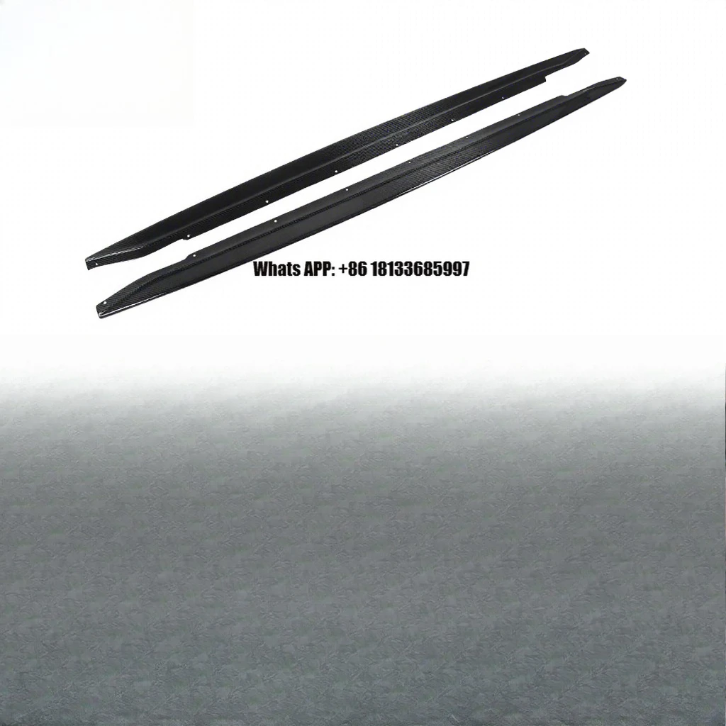 

Dry Carbon Fiber R44 SK1 Style Car Side Skirt for BMW M3 G80 G81 M4 G82 G83 Side Bumper Splitter Door Bumper Sill Lower Spoiler