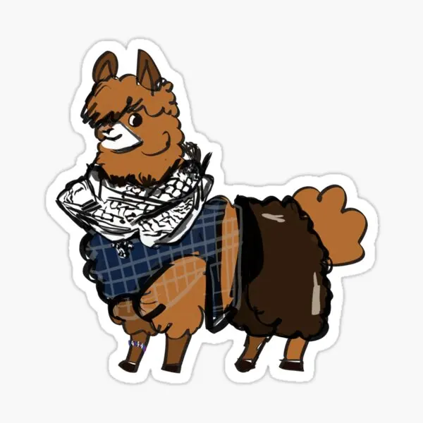 

Dan Howell Llama 5PCS Stickers for Decorations Home Decor Water Bottles Kid Bumper Luggage Stickers Room Window Print