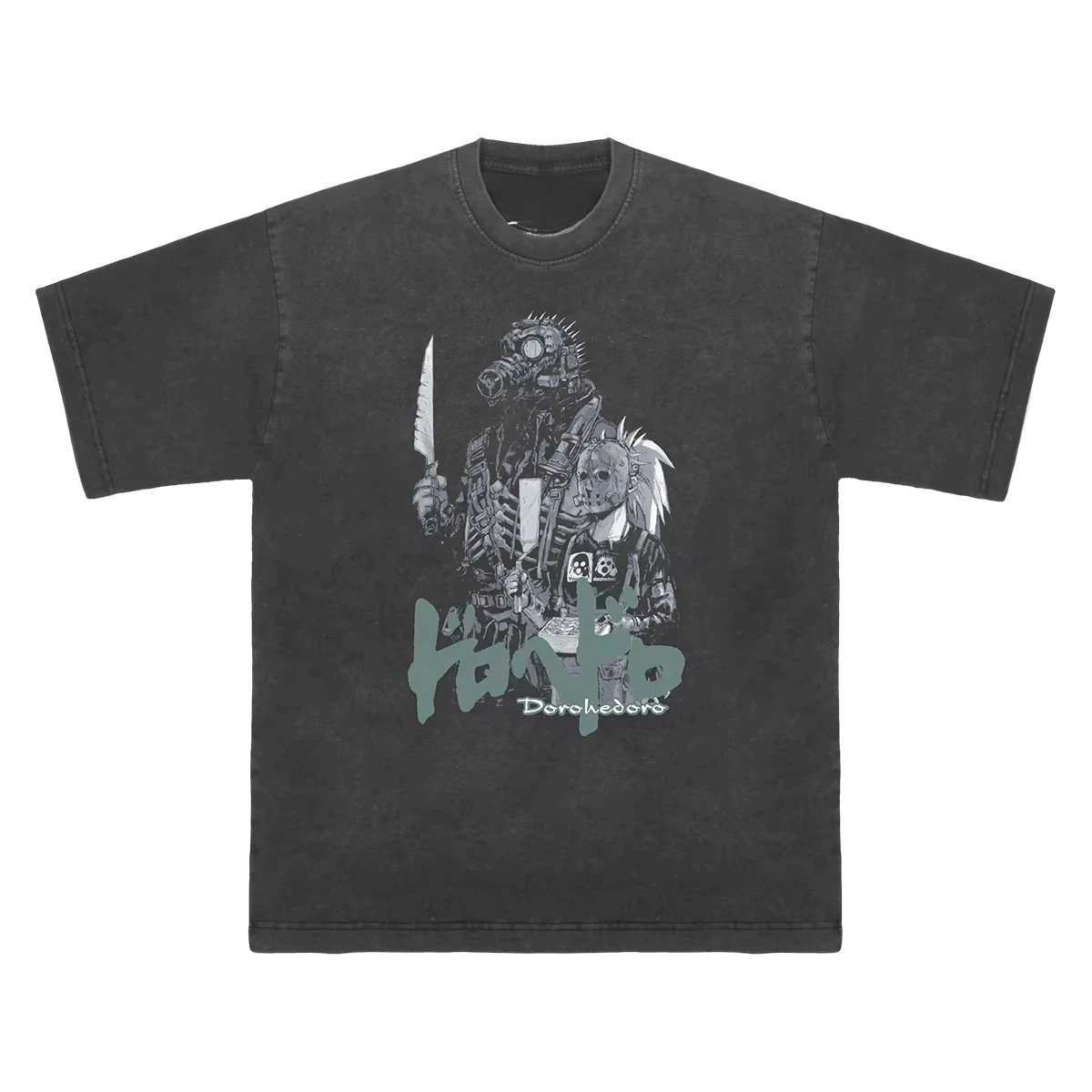 Dorohedoro T Shirt Unisex Men Women Cotton Graphic Printed Short Sleeve Round Neck Washed Anime Tee Casual Summer 2026 Hot Sale