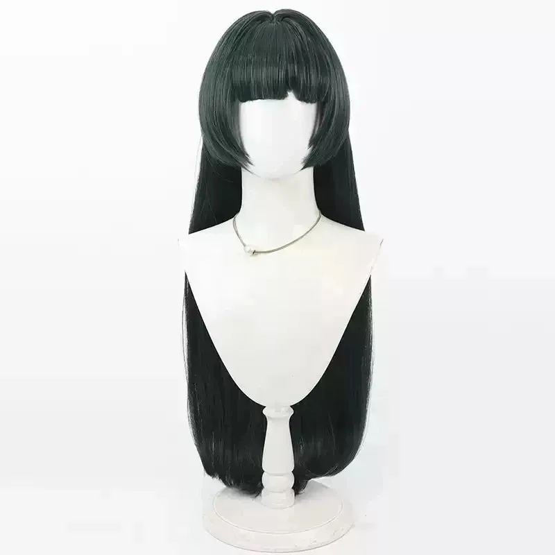 

NewZenless Zone Zero Astra Yao Cosplay Wig Long Blackish Green Heat Resistant Synthetic Hair Halloween Party2025