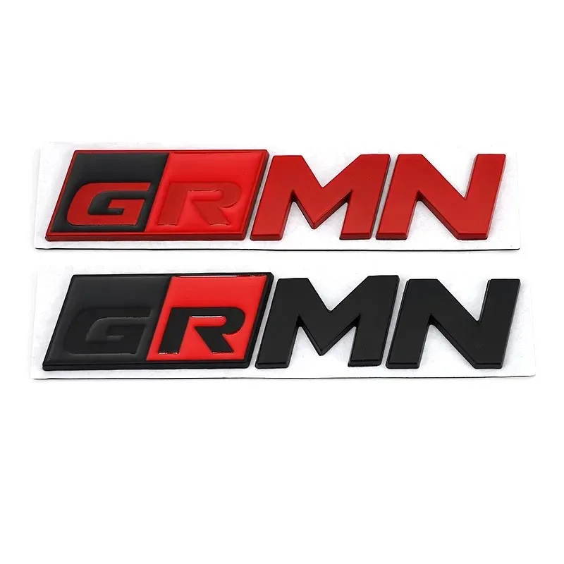 3D Metal Car Sticker GRMN Logo CENTURY Decal for Toyota HV YARiS GRMN CENTURY RZ RC RS Prius GR Sport Lexus Harrier GR Sticker view 3