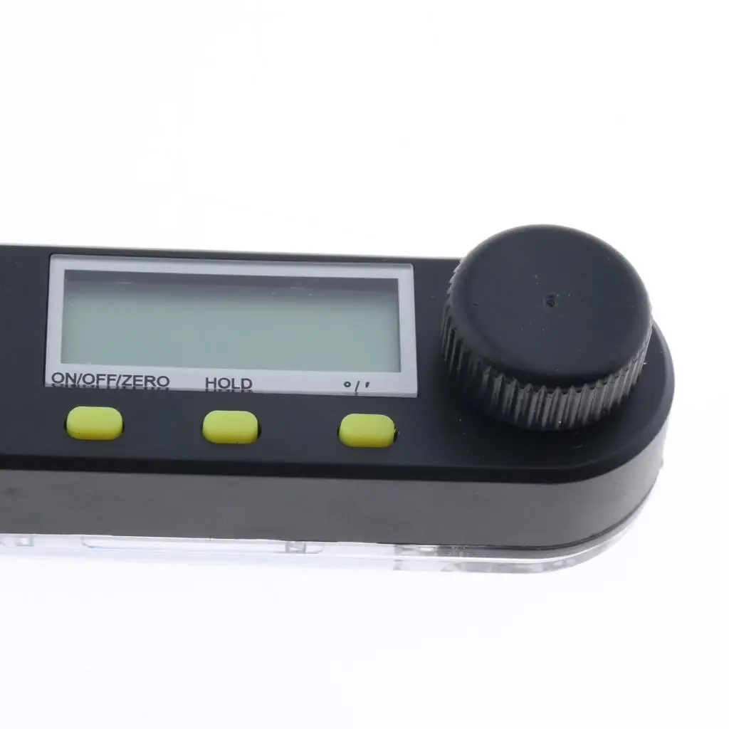 Digital Angle Ruler Plastic Body Electronic Goniometer Precision LCD Measuring Device for Renovation Project