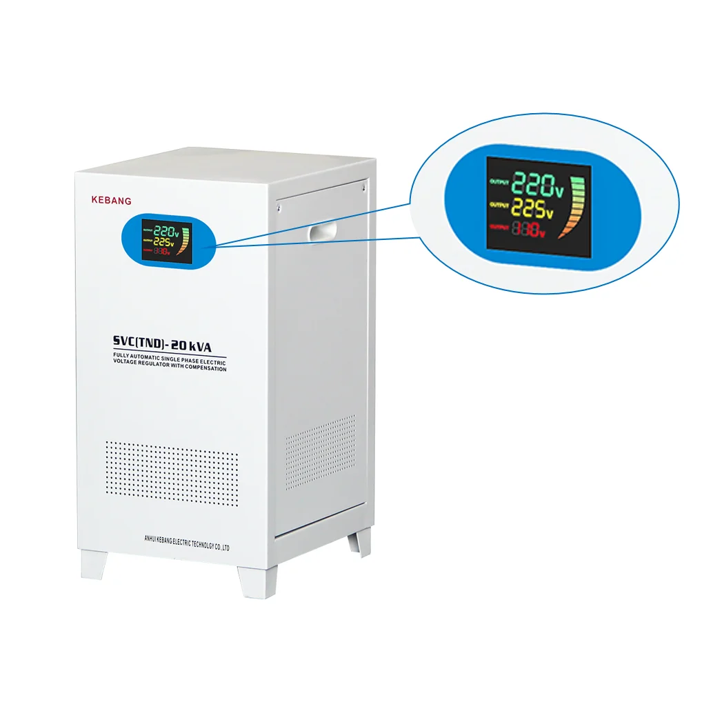 TND Series 20kVA Automatic AC Servo Voltage Stabilizer & Regulator, 220V/230V 50Hz/60Hz Single‑Phase Power Voltage Stabilizer