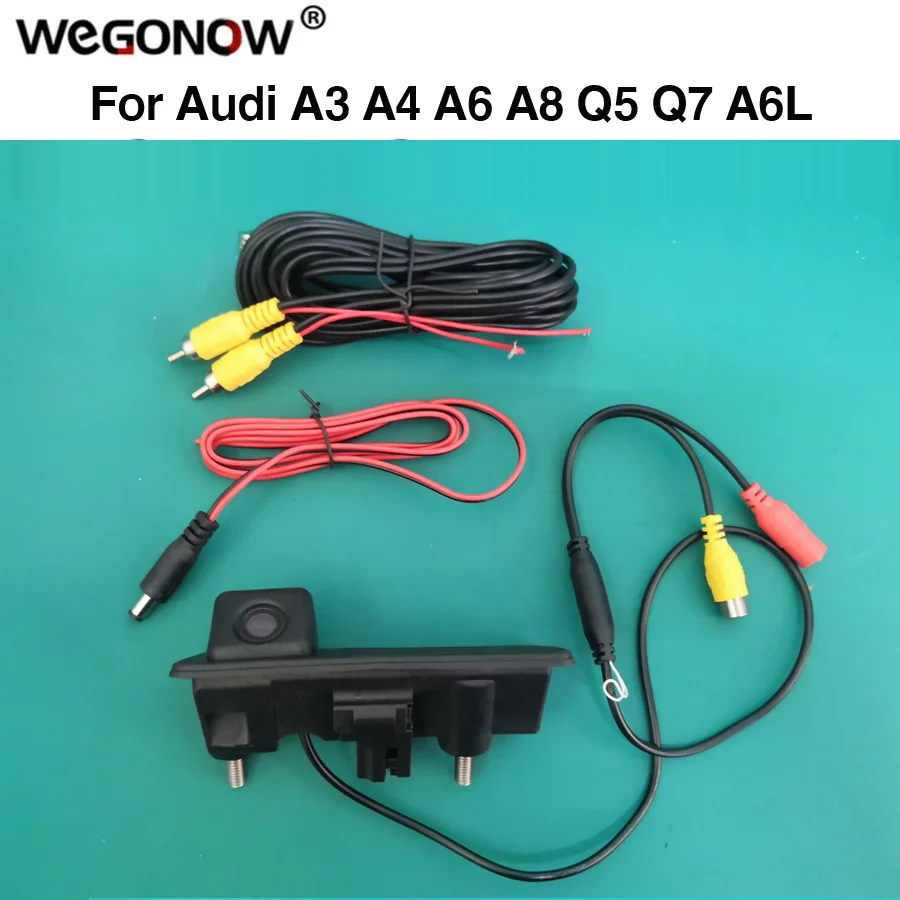 

suitable For Audi A3 A4 A6 A8 Q5 Q7 A6L rear view camera Parking camera HD Wireless Car CCD Rear Camera