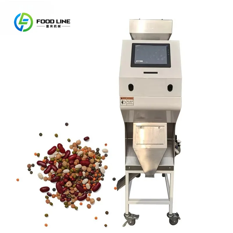 Best Seller Mini High Precision Multi-Function Shape Sorter Color Sorter Machine for Sesame Flax Seed Color Sorting & Separating