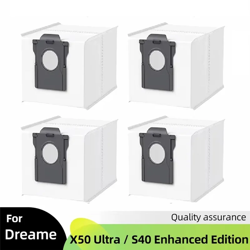 

【Berserk】Fit For Dreame X50 Ultra / S40 Enhanced Edition Vacuum Parts Robot Vacuum Cleaner Dust Bags For Dreame X50 Ultra