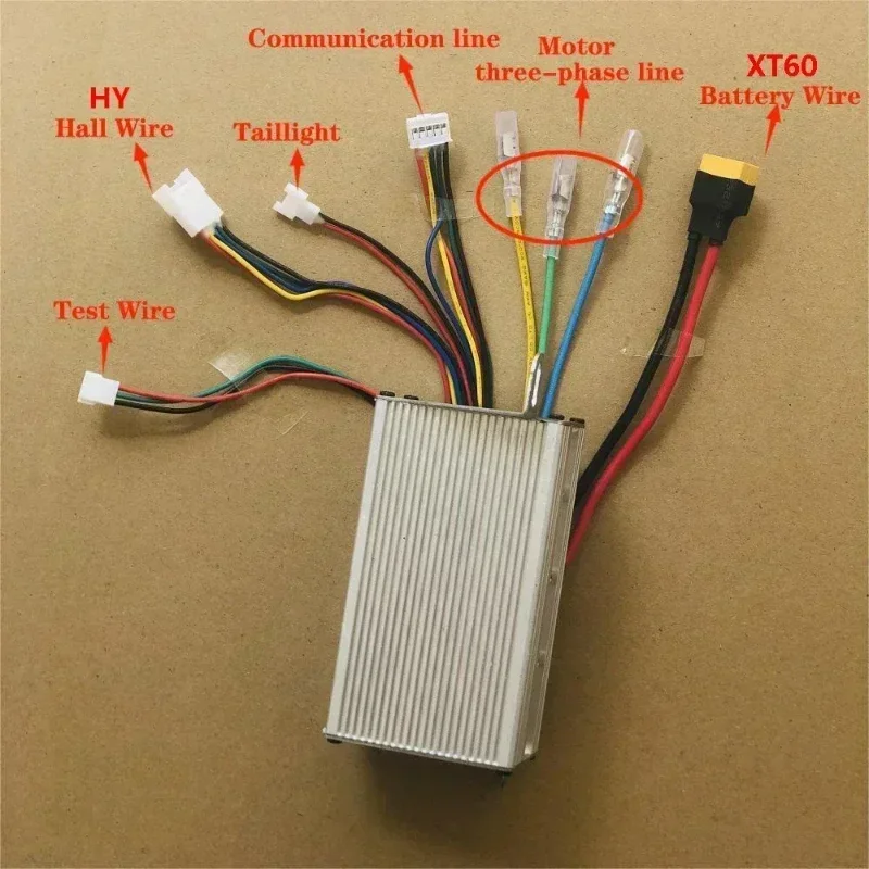 

Original 7Pcs Bluetooth Controller Set 350W 36V 17A for 10 Inch FOSTON X-Play DIGMA Scooter, Tuya APP 40km/h Speed