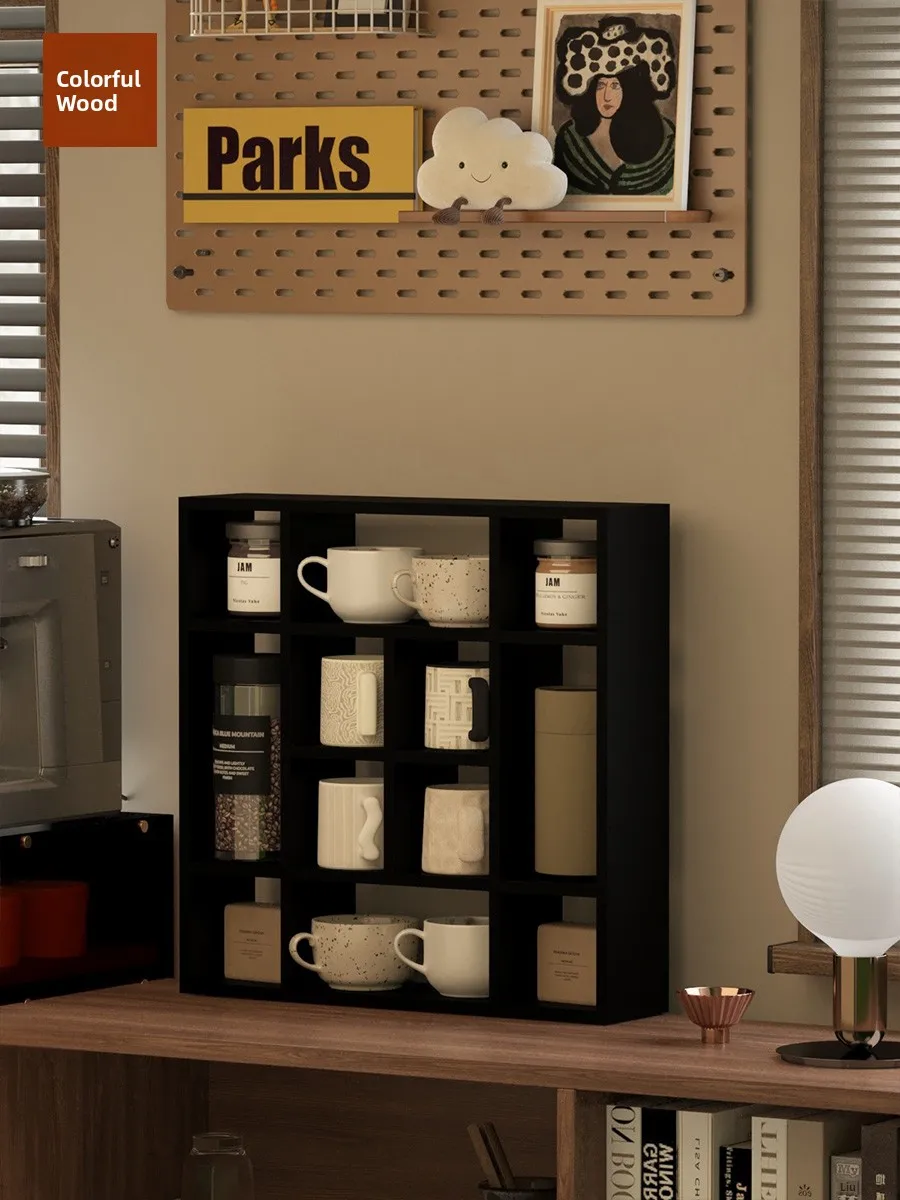 

Настольный держатель для кружек, многоуровневая подставка для хранения на рабочем столе, современный матовый дизайн для кружек и кофейных чашек