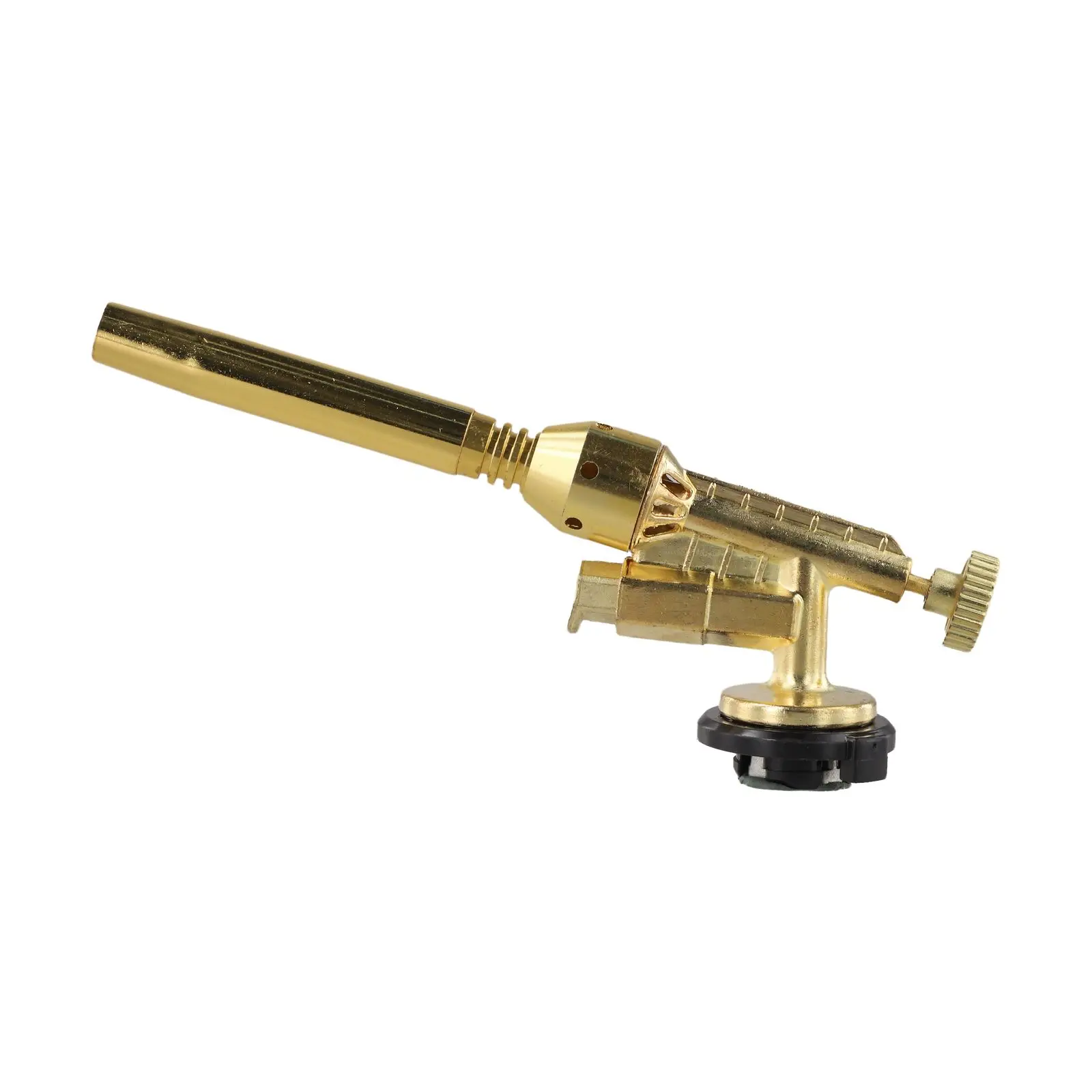 1pcs Butane Gas Torch 1300 °C High-Temperature Flame Copper Handheld Gas Burner Soldering Torch For Outdoor BBQ Welding Cooking