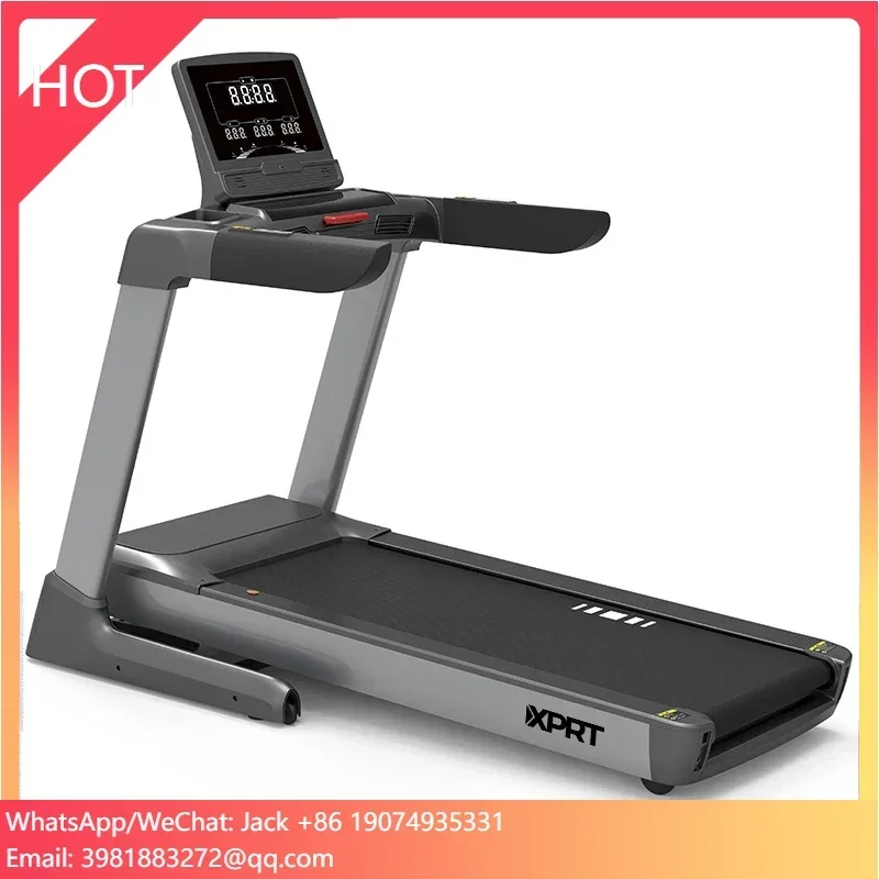 

Manufacturer OEM Luxury Best AC DC 3.0 HorsePower Running Fitness Treadmill LED TFT Screen Electric Motor Commerical Treadmill