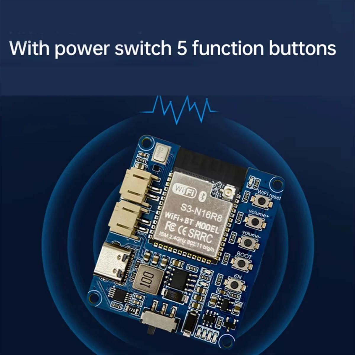 ESP32-S3 Voice Chat Module Xiaozhi AI Development Board voor kunstmatige intelligentie Ondersteunt groot model Type-C