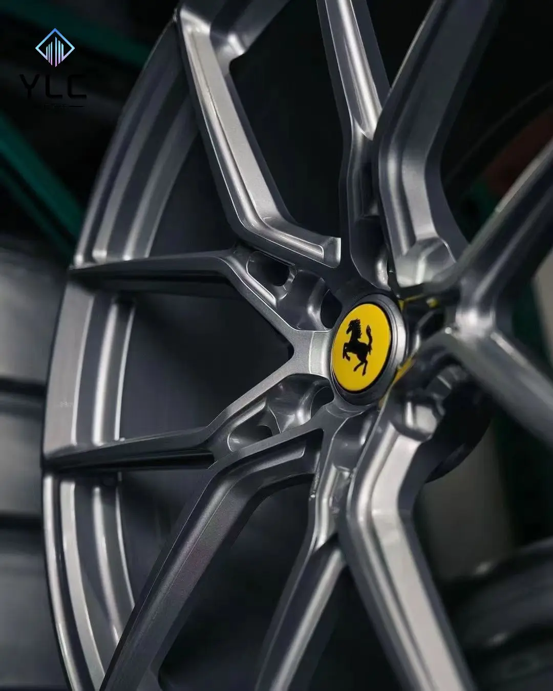 YLC personalizado de alta qualidade liga de alumínio rodas de carro jantes 18 19 cubo de roda forjado de 20 polegadas