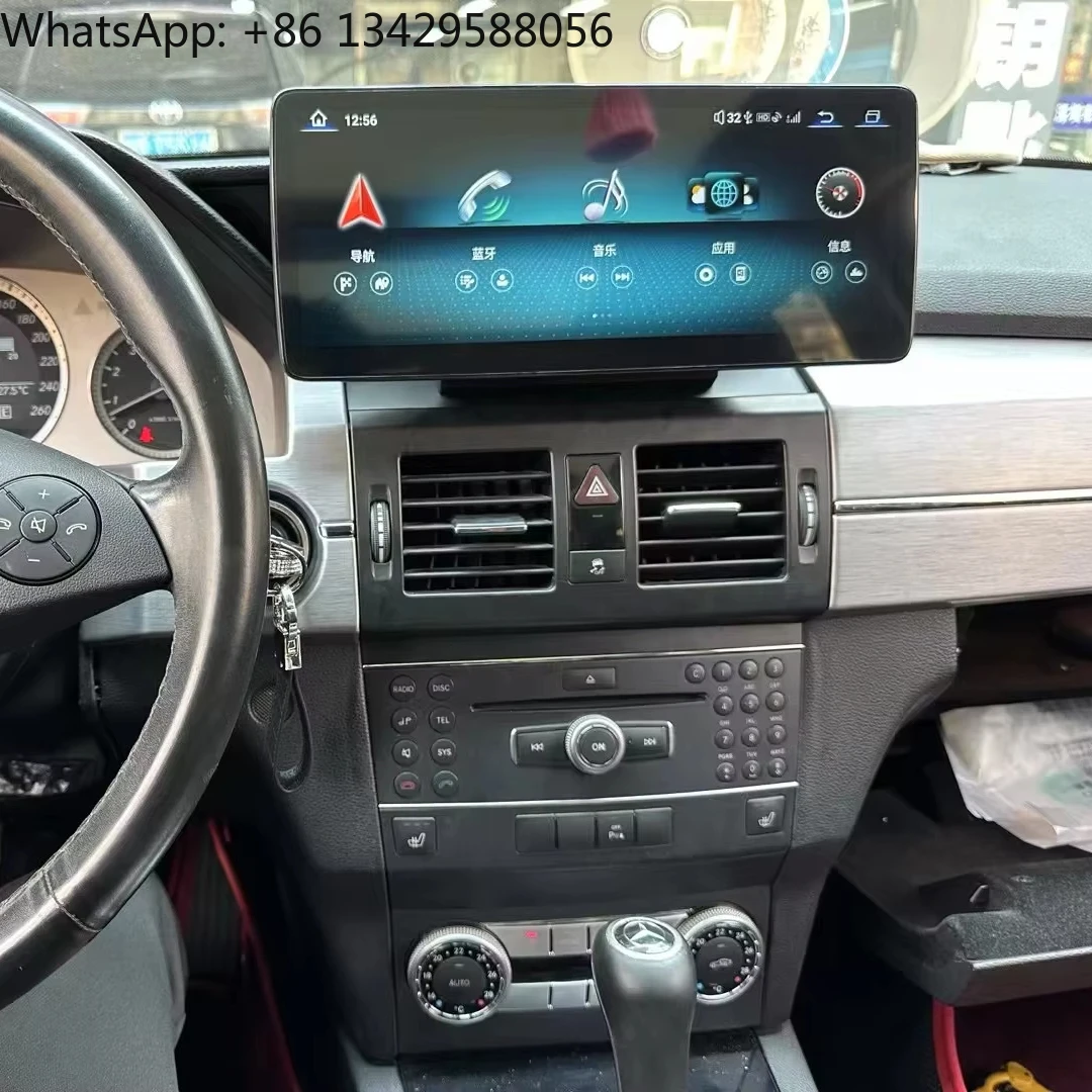 

12.3 Inch Car Dvd Player Android Radio Touch Screen Gps Navigation Carplay for Mercedes-Benz GLK 2009-2012