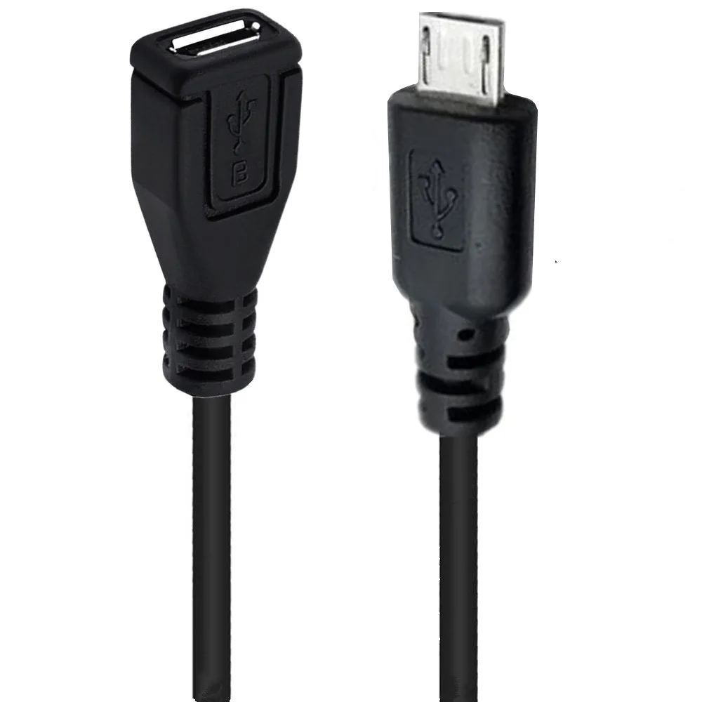 Micro USB 5 Pin female to Down/Up/Left/ Right angle 90 degree Micro 5P male plug Cable adapter