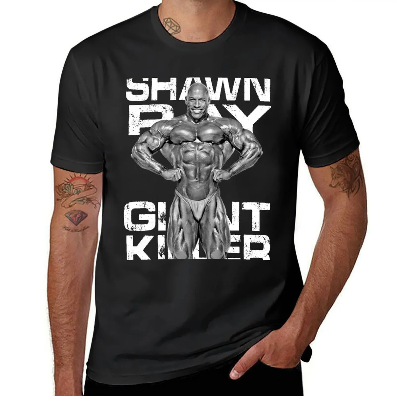 Shawn Ray T-Shirt blanks anime hippie clothes plain white t shirts men