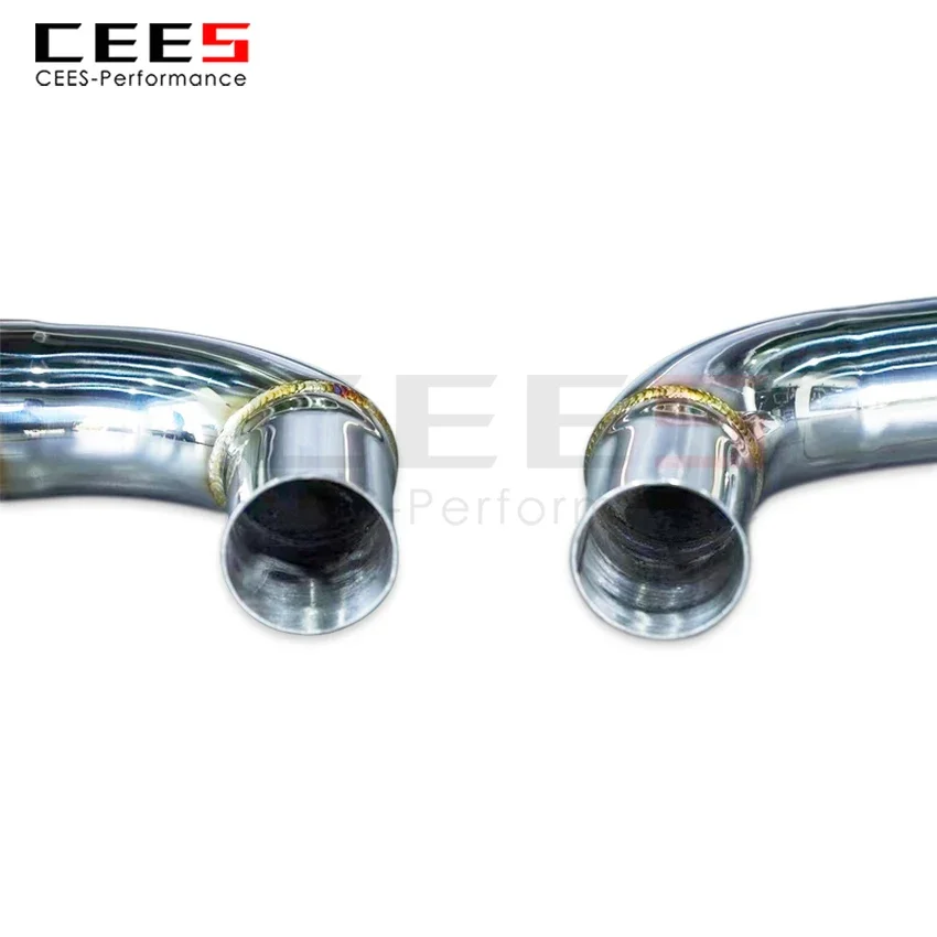 Exhaust System For Land Rover Range Rover SVR Header With/Without Catalyst Test Pipe Converter High Flow Catted Exhaust Downpipe