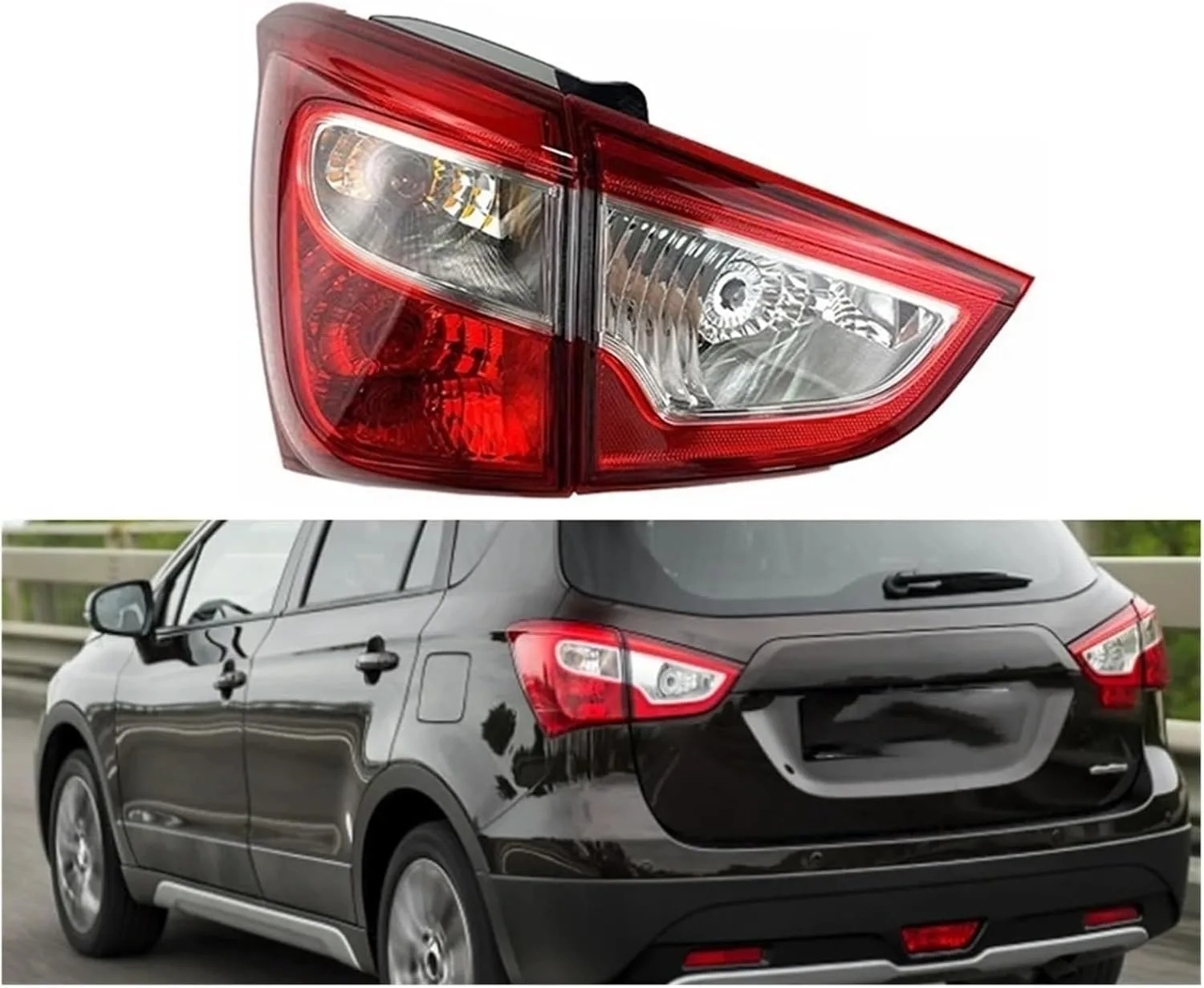 

For Suzuki S-Cross S Cross 2014 2015 SX4 2016 Car Tail light Rear Bumper Light Stop Brake Lamp Turn Signal Warning