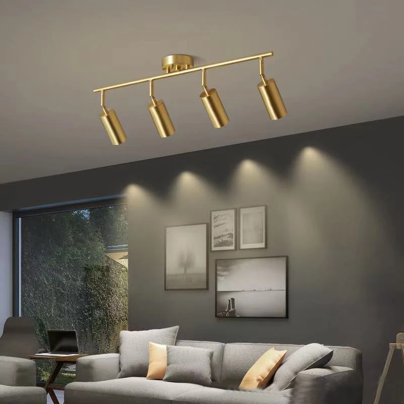 الشمال قطاع Led الثريا مع الأضواء لغرفة المعيشة غرفة نوم شرفة الممر الممر أضواء الذهب الفاخرة ديكور تجهيزات الإضاءة