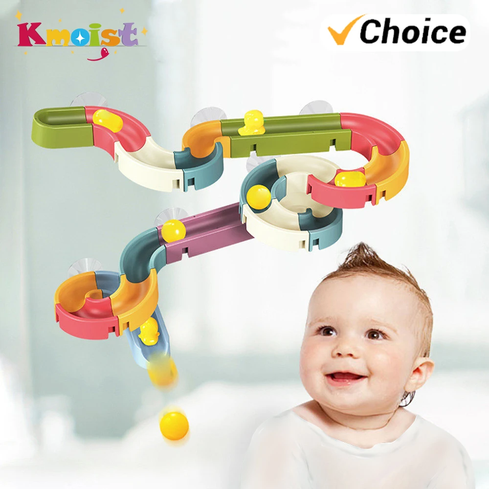 

Игрушки для ванной DIY: сборная трасса с шарикоподшипниками, водные игры для детей, игрушки для купания и душа для малышей