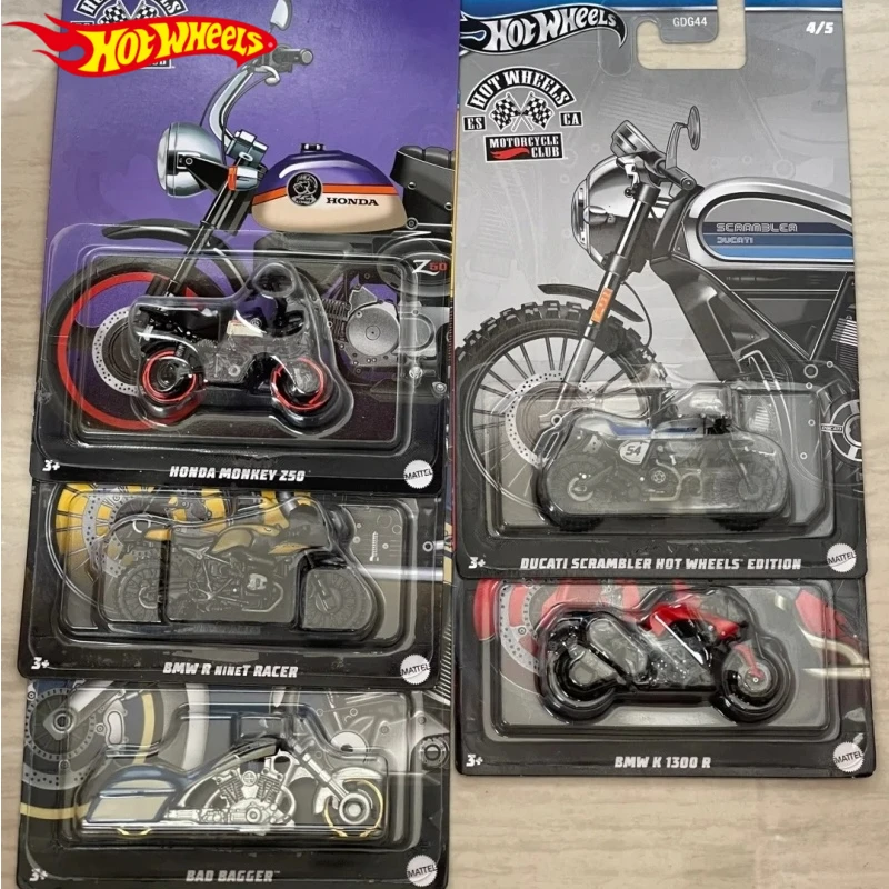 

Mattel Hot Wheels 1/64 Motorcycle Club Series Honda Monkey 250 Bwm R Nient Racer Collectible Car Toys Diecast Vehicle Gift CDG44