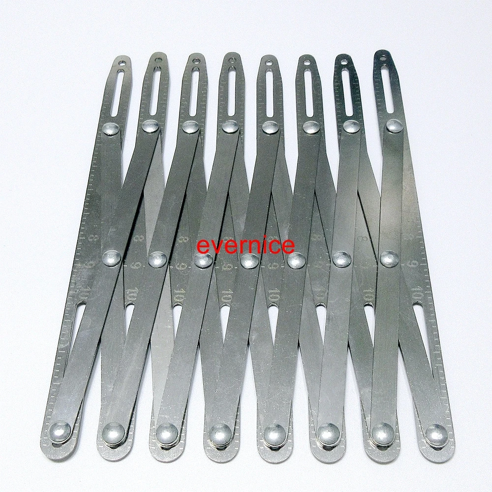 

Isometric positioning equally divided ruler Button locator stainless steel