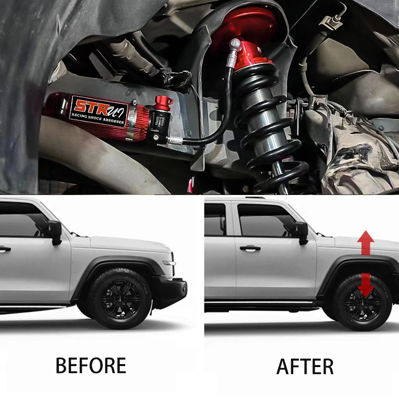 エアーサス にとって レクサス用 にとって GX470 2003-2009 4853069185 4851069195 4PC フロ Lexus GX 470 Suspension | eBay 2 個調整可能なダンパーフロントリアショックアブソーバートヨタランドクルーザープラド 120 と互換性のあるレクサス GX470 0