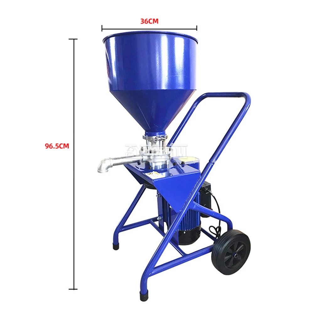 220V Electric Putty Coating Particle Grinding Machine Airless Spraying Machine for Putty Powder Paste Home Improvement Tool
