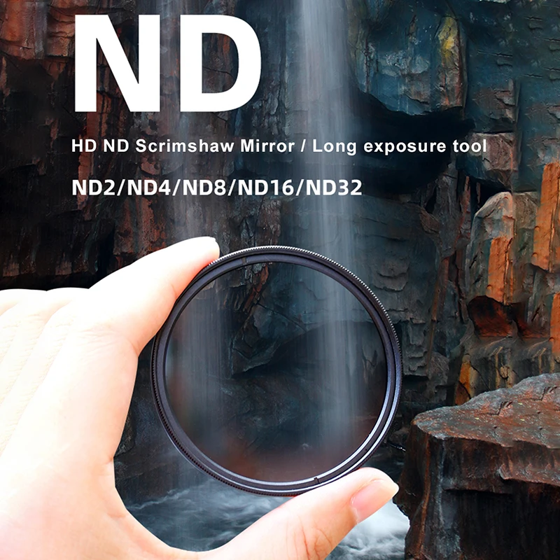 ND Filter Neutral Density Filter ND2 ND4 ND8 ND16 ND32 37mm 40.5mm 43mm 46mm 49mm 52mm 55mm 58mm 62mm 67mm 72mm 77mm 82mm 95mm